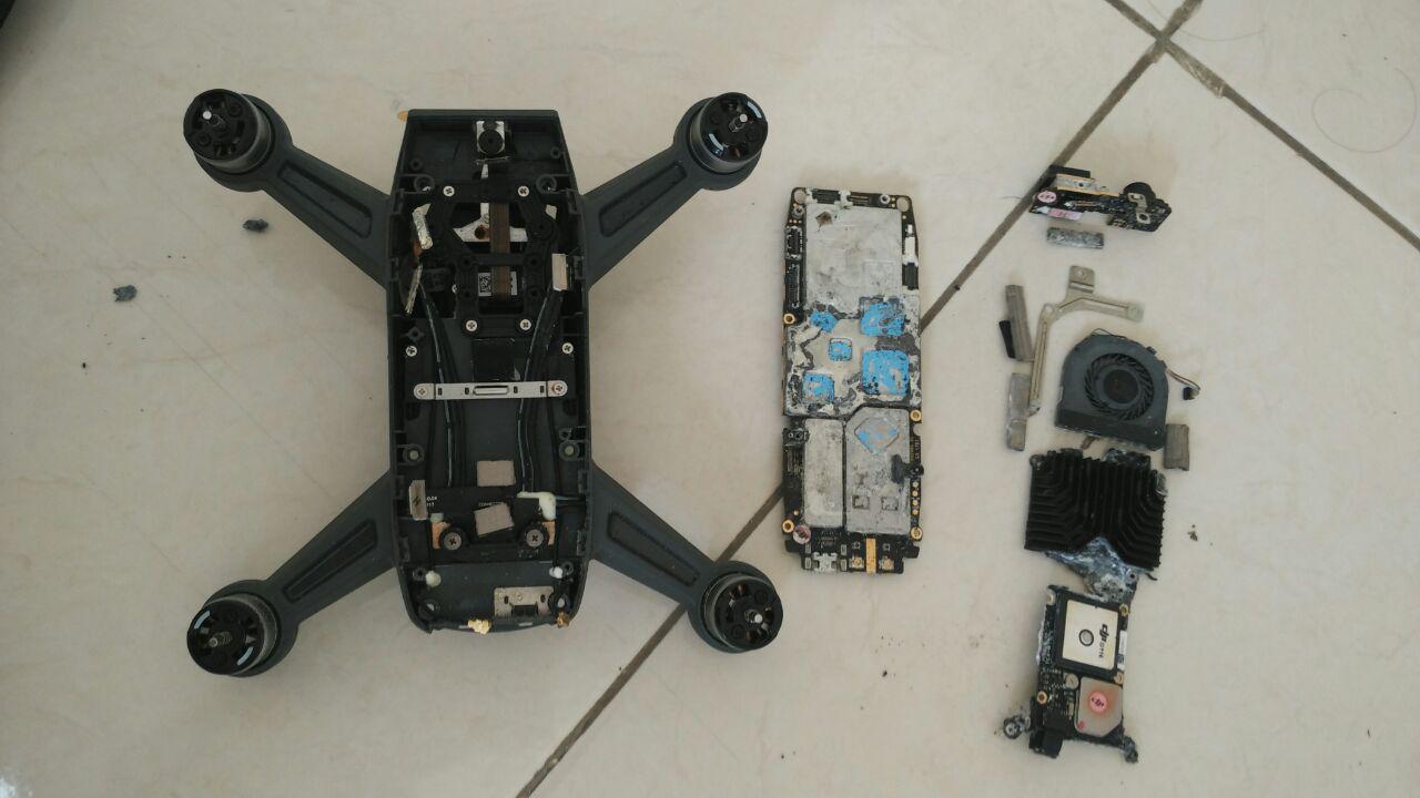 service dji spark drone